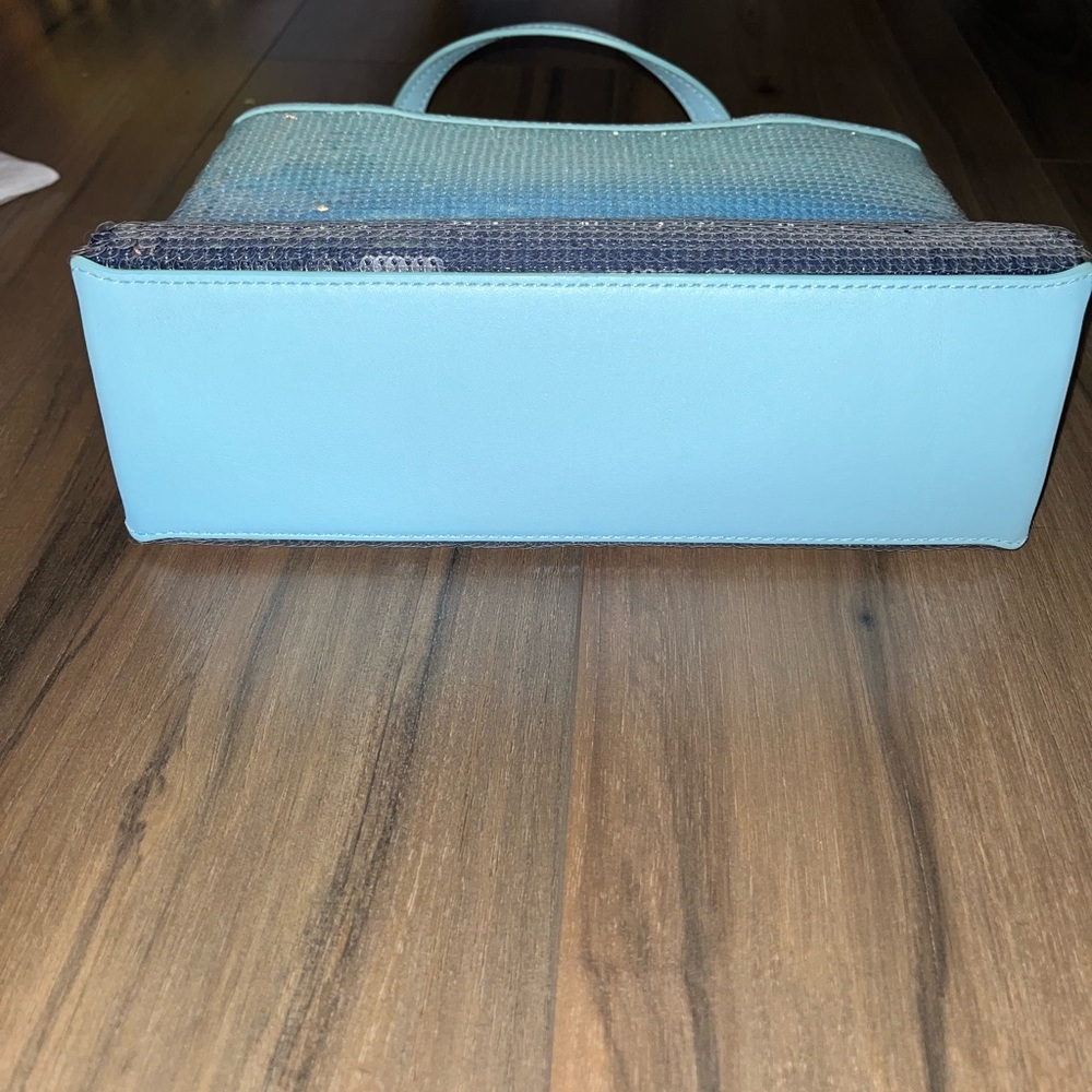 ✨ 💙 Kate Spade New York Sequin Ombre Top Handle Bag – NWT 💙 ✨ - Picture 4 of 9